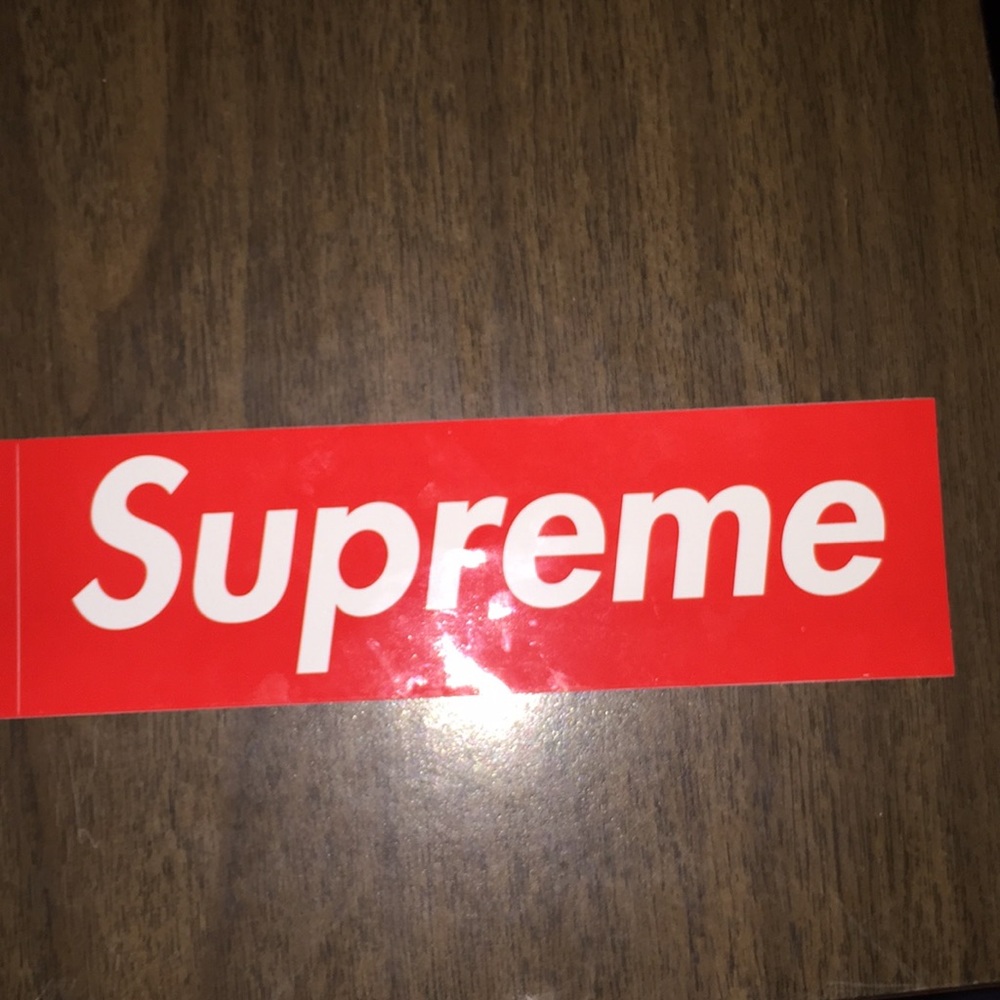 Authentic Supreme Sticker - Picture 2 of 2